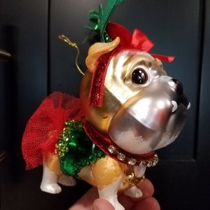 Bulldog ornament